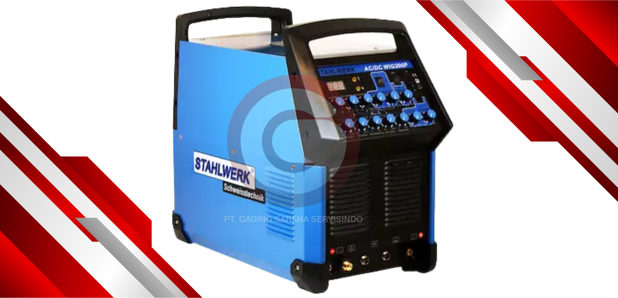 STAHLWERK MESIN LAS ARGON AC/DC TIG-200 P + PLASMA