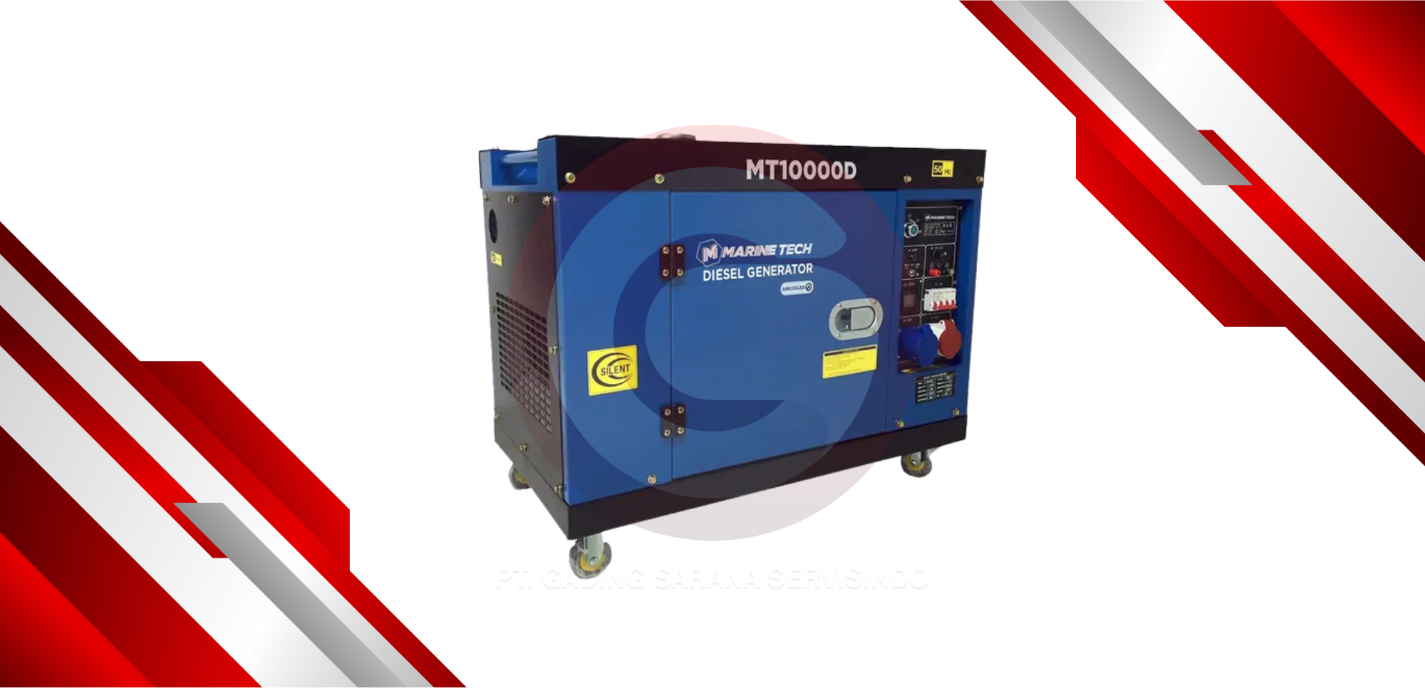 MARINE TECH DIESEL SILENT GENERATOR MT 10000D