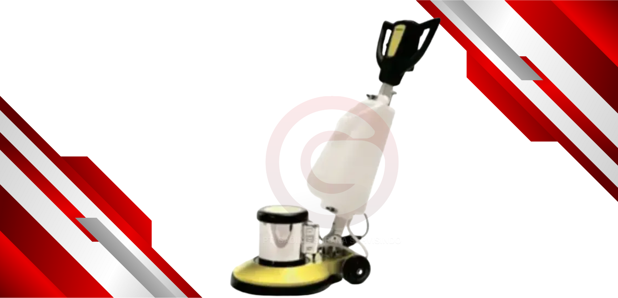 KRISBOW Mesin Scrubber & Polisher 17 Inch 175 RPM 1100W