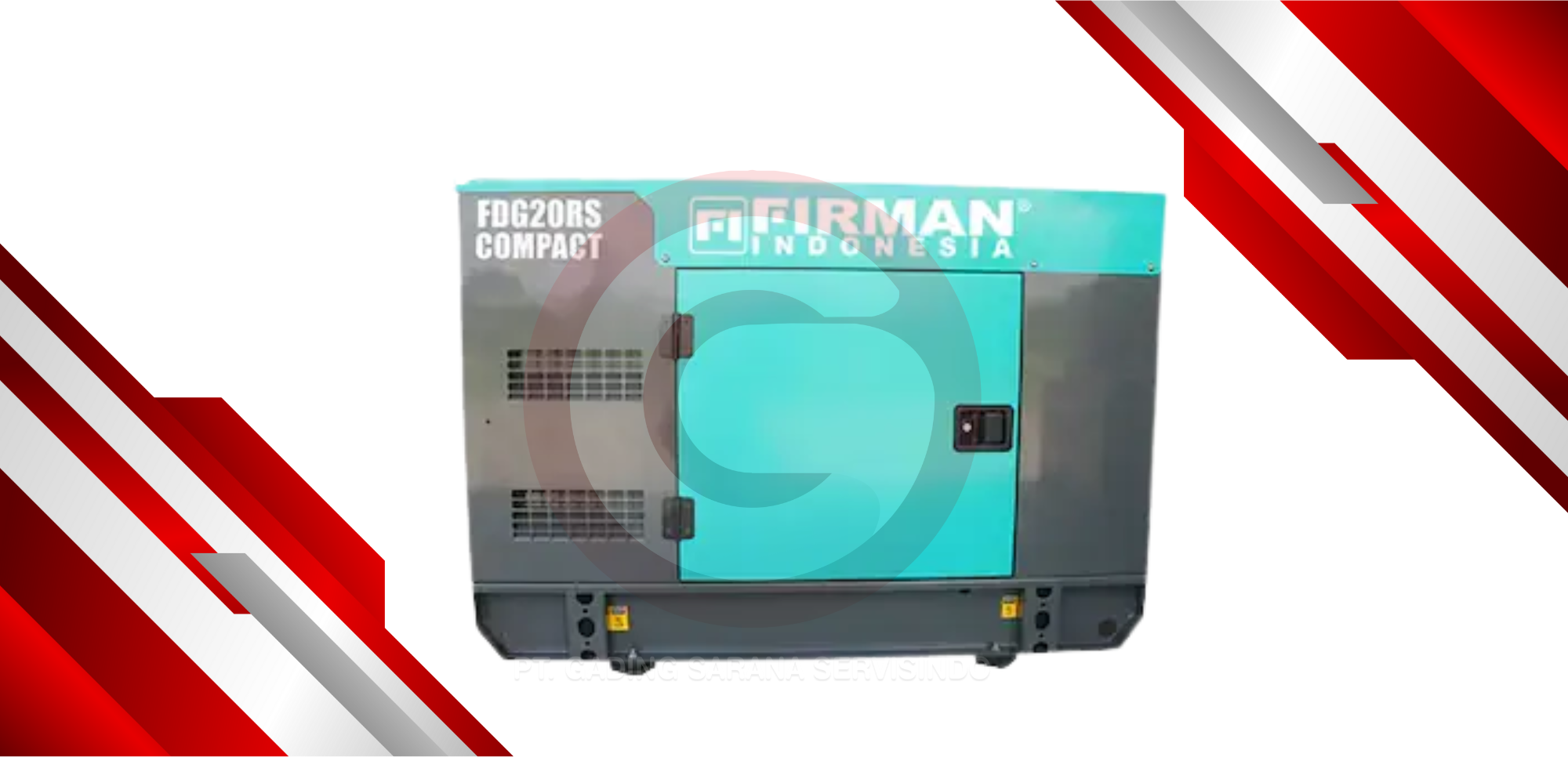 FIRMAN SILENT DIESEL GENERATOR - FDG20RS 3 Phase (20 KVA)