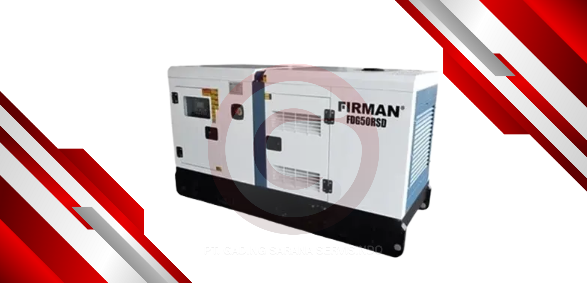FIRMAN SILENT DIESEL GENERATOR - FDG50YDS 3 Phase (50 KVA)