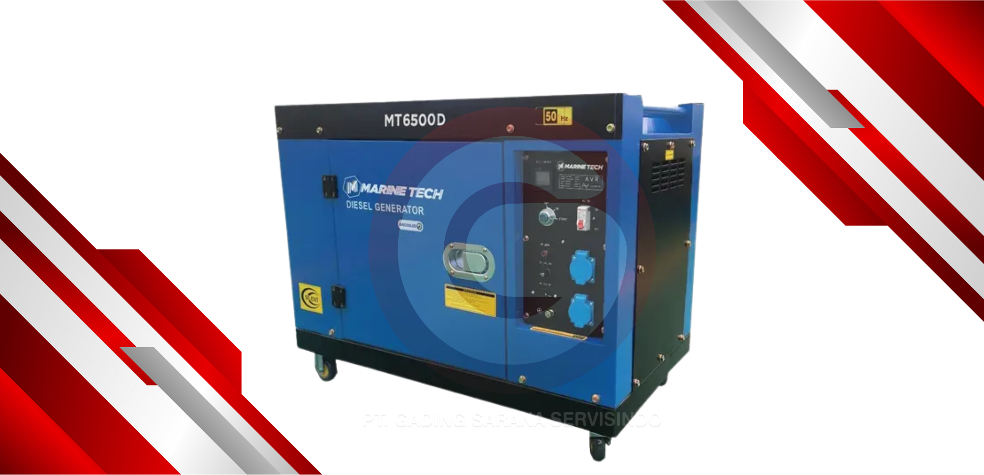 MARINE TECH DIESEL SILENT GENERATOR MT 6500D