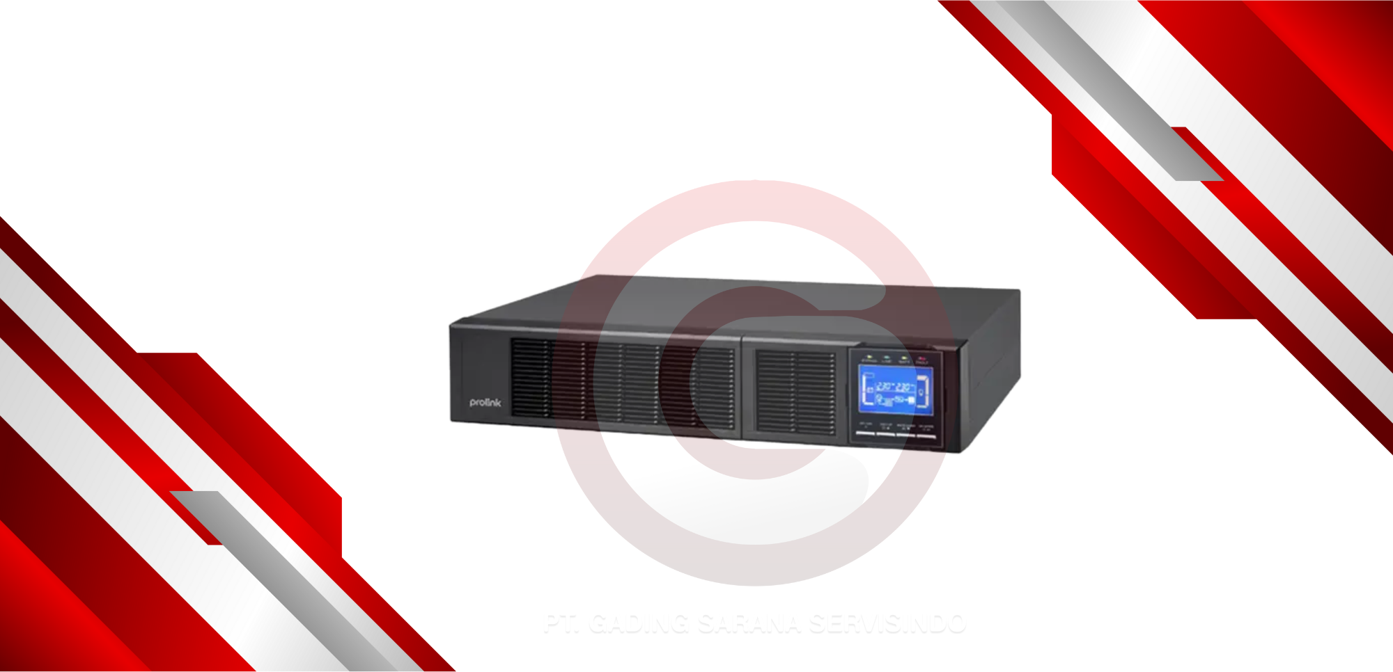 PROLINK PRO806-QRS ONLINE UPS RACKMOUNT - 1P/1P 6000VA