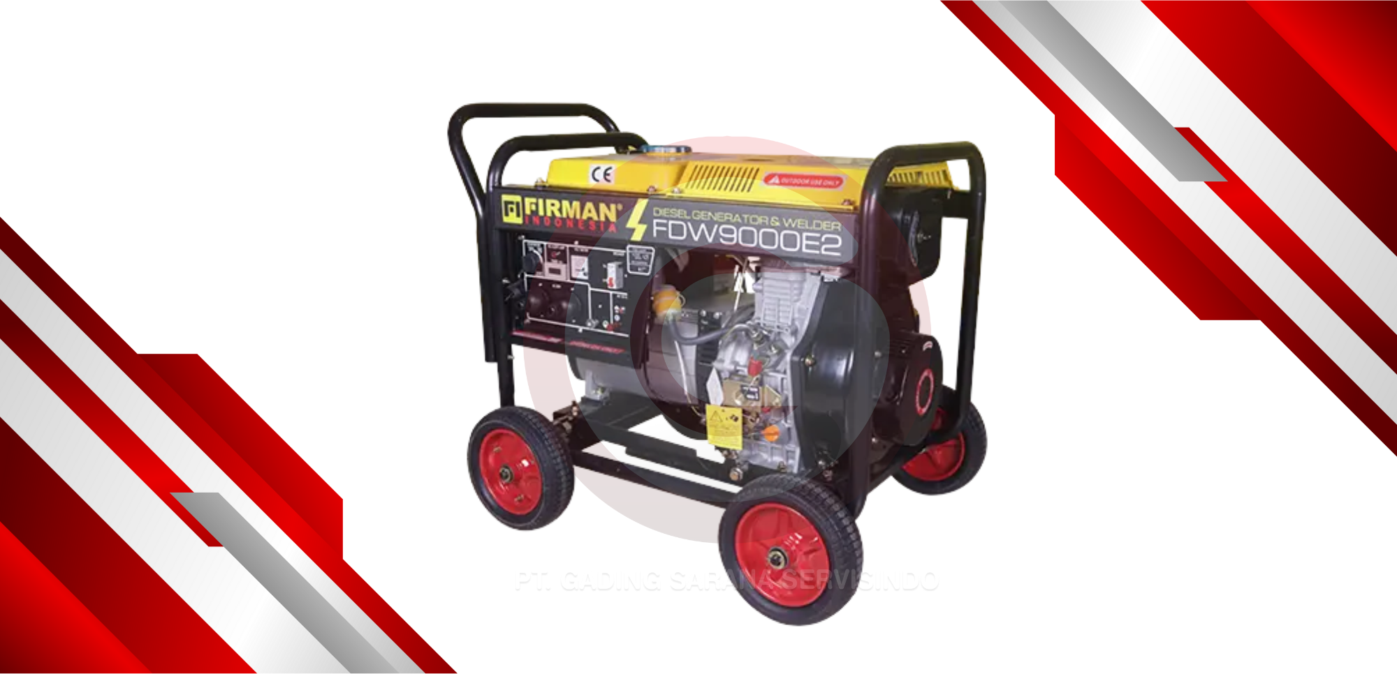 FIRMAN WELDER DIESEL GENERATOR - FDW9000E2